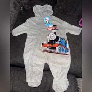 Vintage Y2K Thomas And Friends Baby Fleece  3-6 Months New w/tag